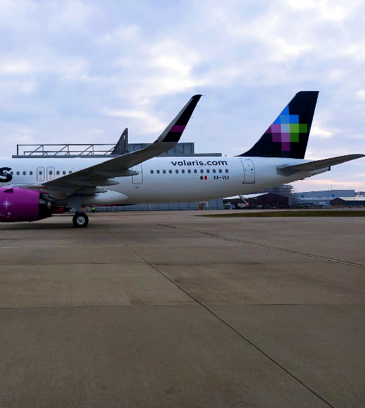 Volaris reibe sus dos nuevos aviones 131 y 132