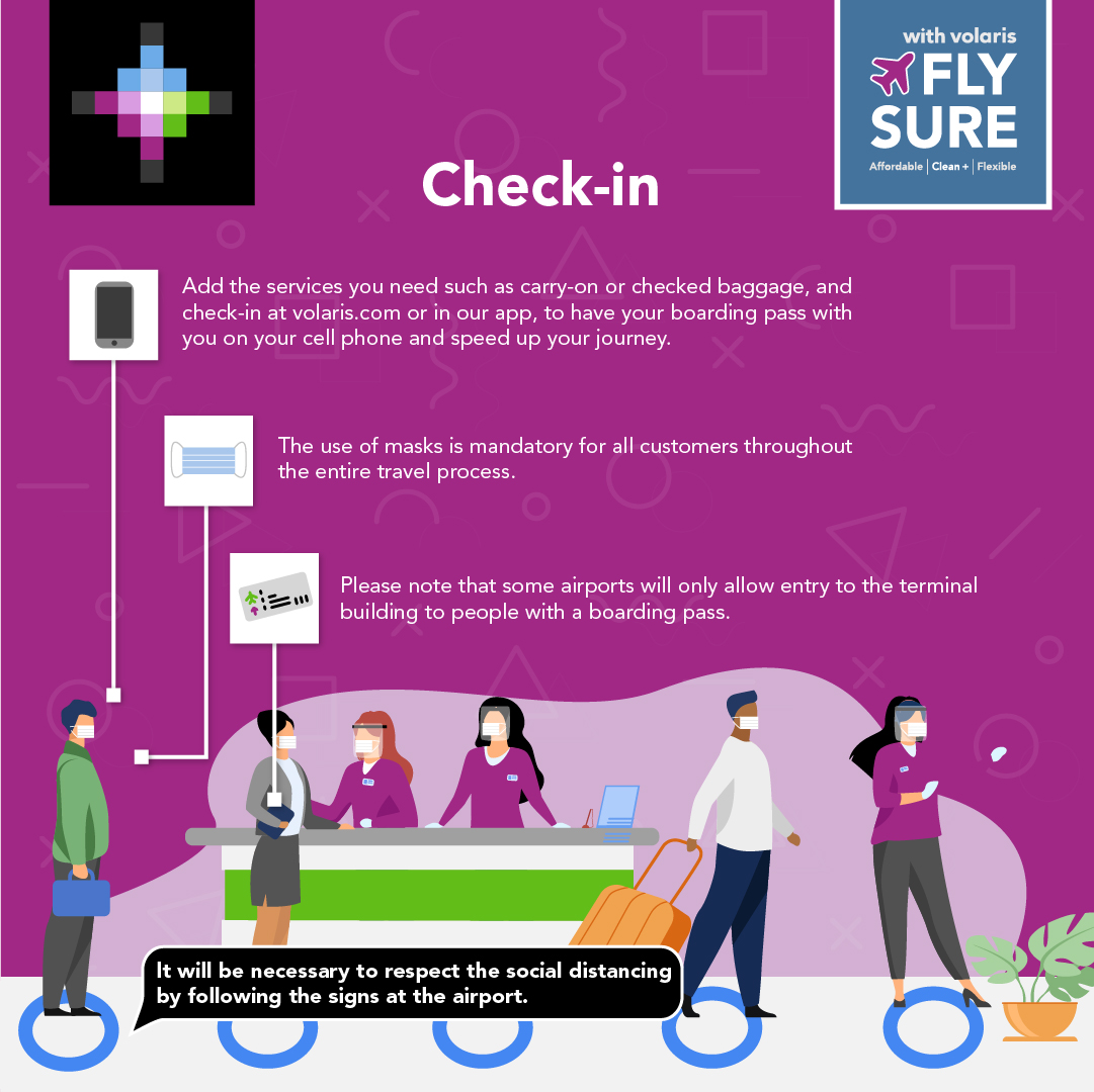 volaris check in baggage